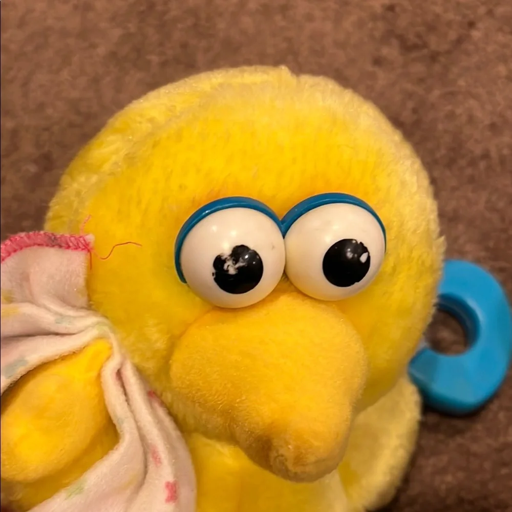 Vintage Baby Big Bird and Kermit thee Frog